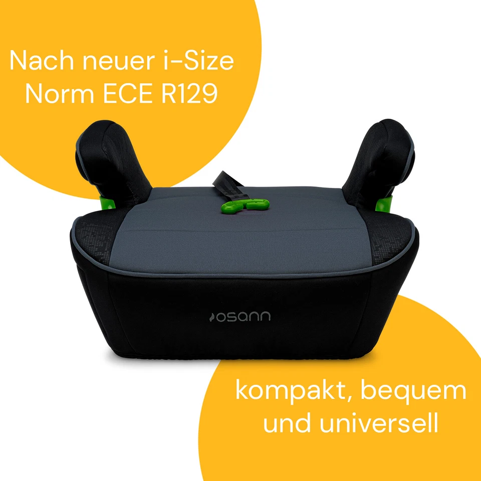 Osann Junior Isofix Gurtfix Kindersitzerhöhung mit Isofix ab 126cm - 150cm - Bild 4 von 4