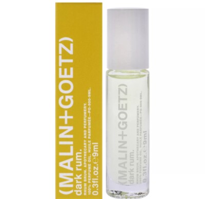 Dark Rum PerfumeOil by Malin+Goetz for Unisex-0.3oz PerfumedOil Rollerball(Mini)