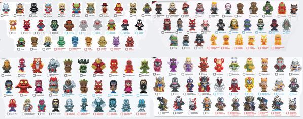 Funko Marvel Battleworld Series 1 2 3 4 Figure w/ Card - You Pick - Collect  All! | eBay