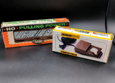 BACHMANN HO and N POWER PACK Model No. 6607 - Brown + Life Like All Door Box Car