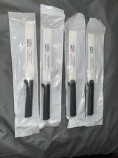Rada Steak knife W204 Non Serrated knives 4ct L/R handed USA made NEW