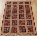 Kurdish Senneh Kilim Serendest Region Handwoven Rug Home Decorative Kilim Rug
