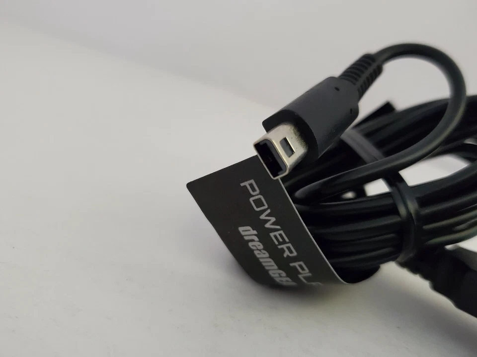 NUEVO CABLE USB DREAM GEAR NEGRO Y CARGADOR DE ALIMENTACIÓN AC PARA NINTENDO 3DS Y NUEVO 3DS #V36 Foto 3 de 3