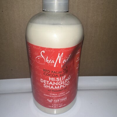 Shea Moisture Hi-Slip Detangling Shampoo Flaxseed, Red Palm oil, Cocoa Butter
