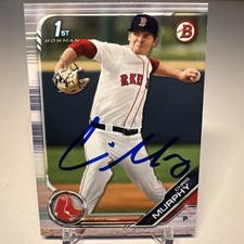 Chris Murphy 2019 Bowman Draft 1st BD-56  SIGNED Boston Red Sox