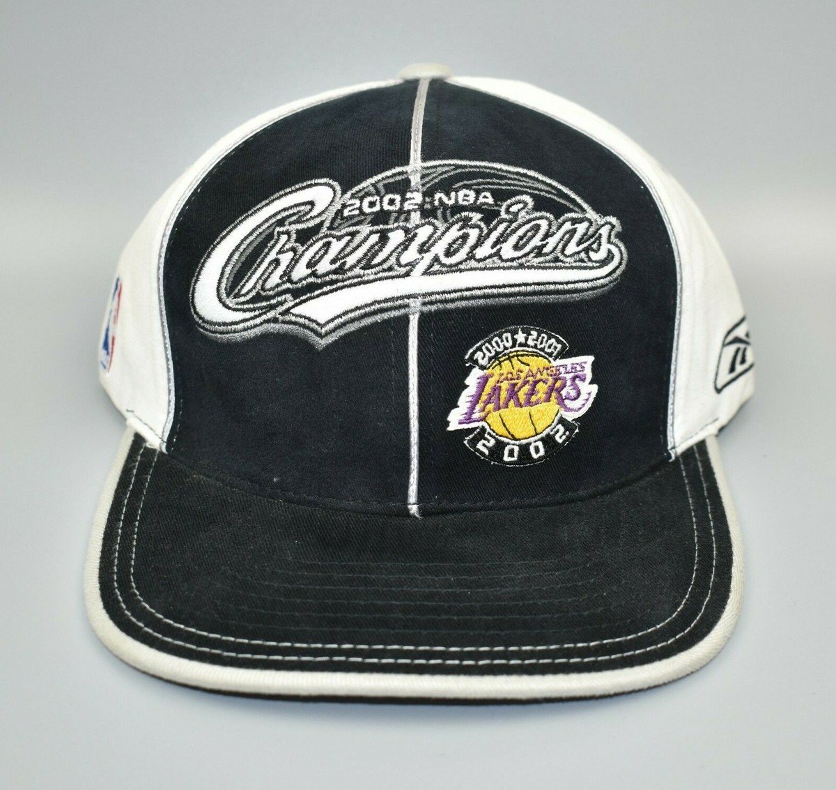 Los Angeles Lakers 2002 NBA Champions Official Reebok Fitted