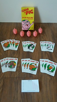Grab A Pig Card Game Original Ebay