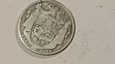 1834 HALF CROWN
