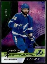 2021-22 Synergy Exceptional Stars Green Nikita Kucherov 30/99 #ES-KU H8R4A