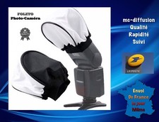 DIFFUSEUR ADOUCISSEUR DE FLASH COBRA Foleto, Canon, Nikon, Pentax , Sony......