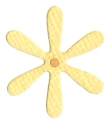 Quickutz Metal Die Cut 2"x2" Flower Daisy Birthday Party Invitation Jewelry - Image 1 of 2
