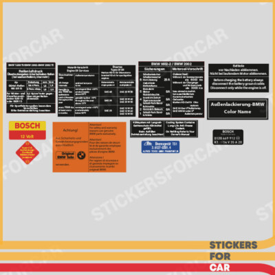 Set Adesivi 1:16 Per Camion W50 DDR - 28 Pezzi - Modellismo MBBE