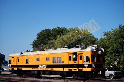 Vtg 1993 Duplicate Train Slide 149 SRS Sperry Rail Service Waterville ME X8L017
