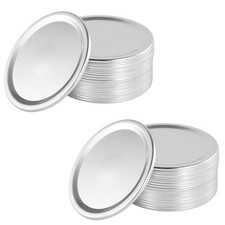 24 Pcs Jam Jar Covers Canning Lids Seal Tops for Jars Sealer Cap