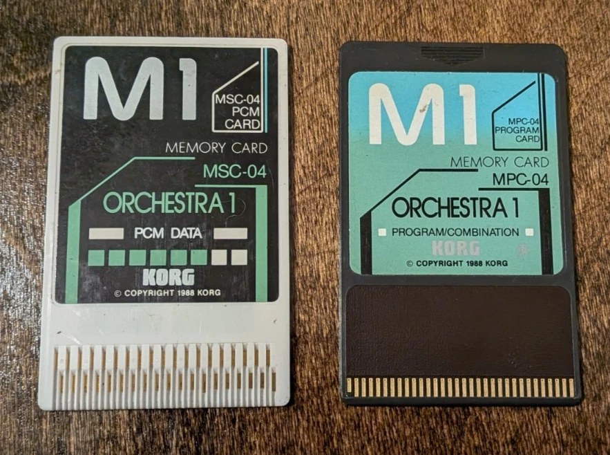 Korg M1 Card products for sale | eBay