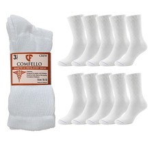 5-20 Dozens Diabetic Crew Socks Men Women Wholesale Lot Health Circulatory Socks