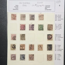 Great Britain Vintage Stamp Collection - Starting at 4% - CV $2,075 - Lot #10689