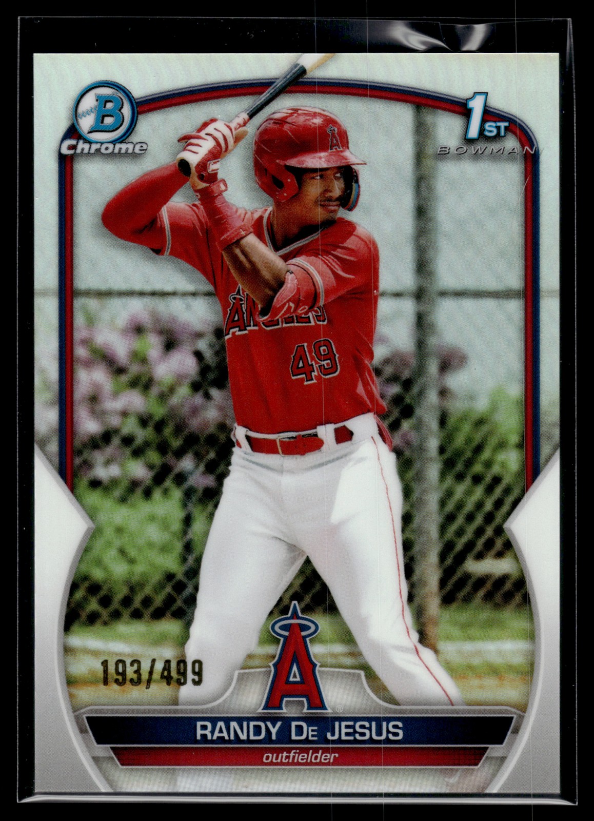 Randy De Jesus 2023 Bowman Chrome Refractor Card /499 #BCP-19