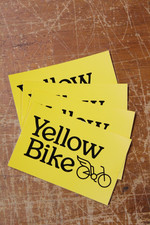 Austin Yellow Bike Project Branded Stickers *Multiple Designs*