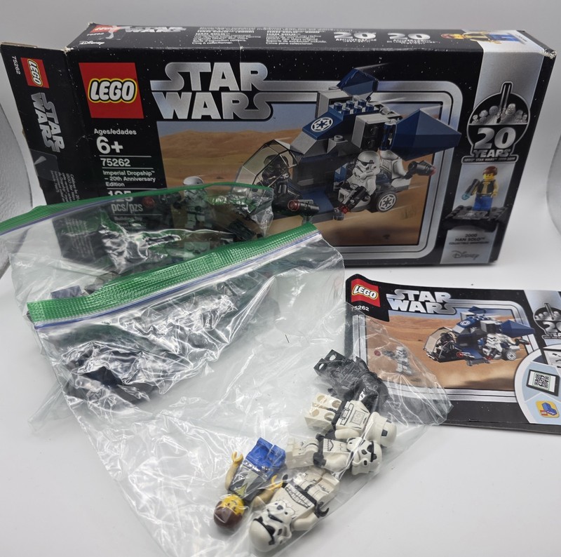 LEGO Star Wars: Imperial Dropship – 20th Anniversary. 100%, Box, & Instructions