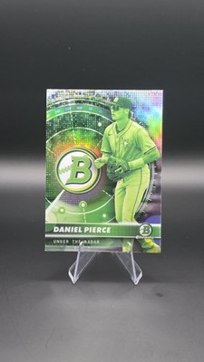 2026 Bowman Chrome Daniel Pierce Under the Radar Insert #UR-13 Tampa Bay Rays 