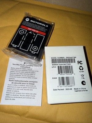 New genuine OEM Motorola PMNN4477A 800mAh 3.6V Replacement TalkAbout Battery