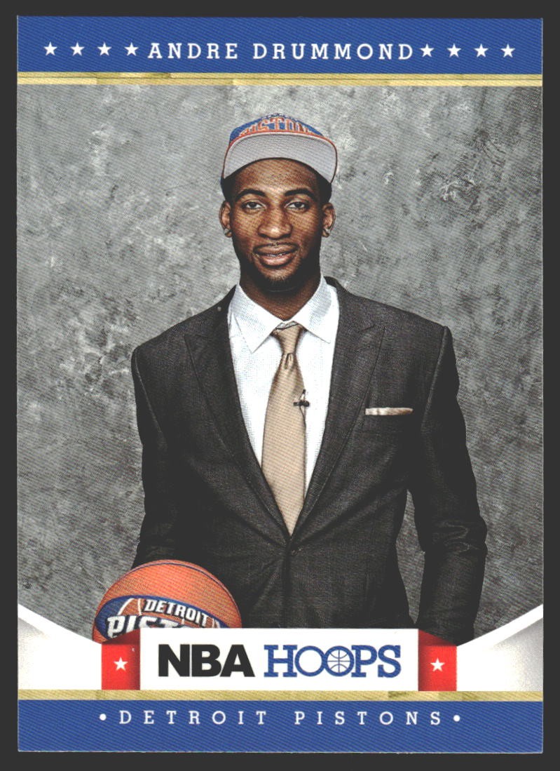 Andre Drummond #283 2012-13 Hoops Detroit PistonsRC Rookie