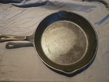 Vintage Wagner Cast Iron Skillet Pan No. 10 Unseasoned 11 3/4 inch 