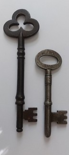 Two Interesting 19th Century Keys Prison or Asylum