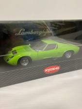 Kyosho 1/18 Lamborghini Miura SV Lime Green Minicar