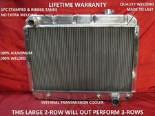 1962 1963 1964 1965 1966 1967 Chevy Ii Nova Aluminum Radiator Direct Bolt In