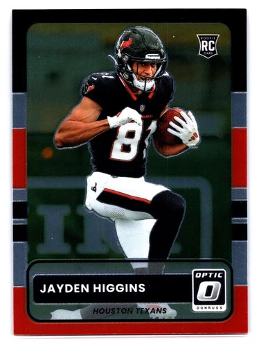 2025 Donruss Optic Jayden Higgins Base (RAW)