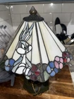 Vintage Dale Tiffany Lamp Looney Tunes Stained Glass Warner Brothers Sylvester