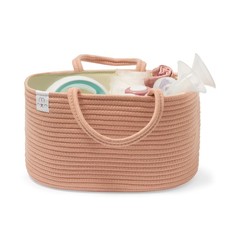 Baby Diaper Caddy Organizer - Baby Shower Basket for Gifts - Nursery Storage ...