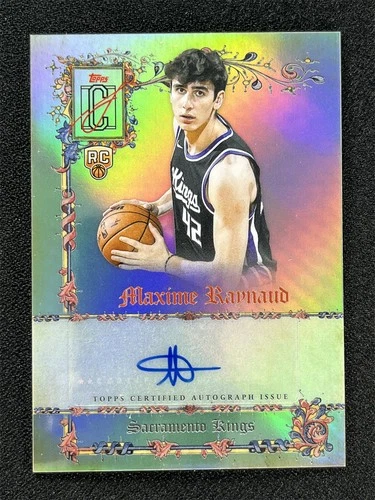 2025 Topps Signature Maxime Raynaud Base (RAW)