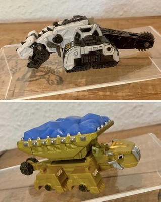 2x Dinotrux Fahrzeug D-Structs + Wrecka - Diecast Metal - Mattel Netflix