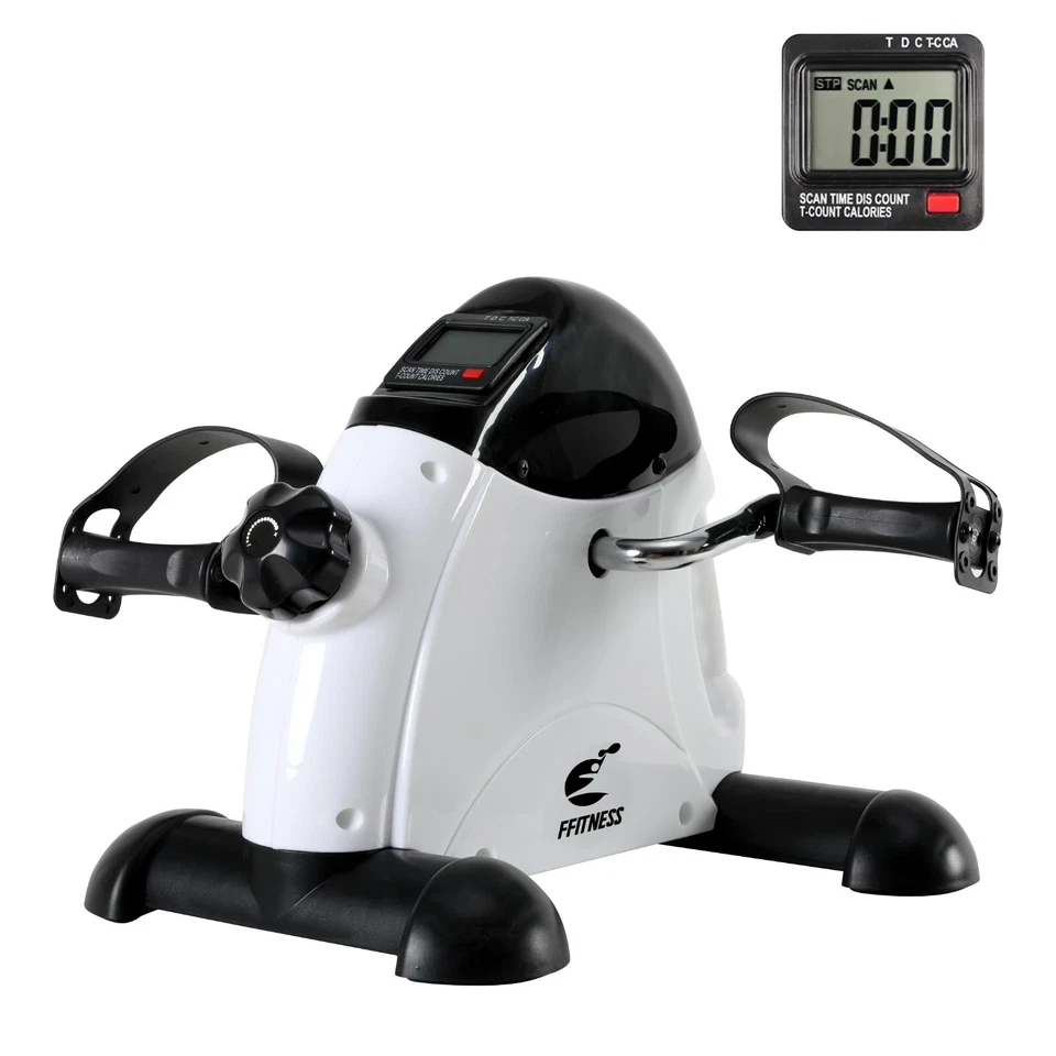 MEDPLUS Mini Cyclette De Table Réhabilitation Jambes Bras Pédalier Pliable - Photo 1/4