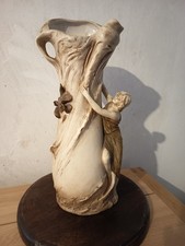 ancien grand vase Royal Dux Bohème Art Nouveau N° 1807  vers 1900 H 40 cm