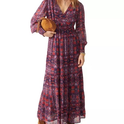 ba&sh Robe Daryl Maxi Dress size 10 NWT