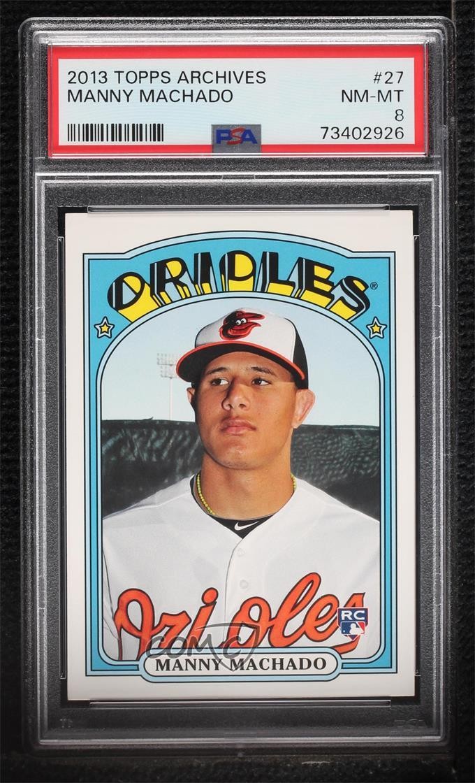 2013 Topps Topps Archives #27 Manny Machado front