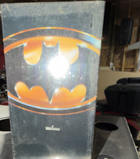 Batman VHS Tape 1989 Michael Keaton Jack Nicholson Warner Tim Burton NTSC