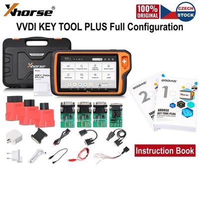 XHORSE VVDI Key Tool Plus Pad Full Configuration With Free Instruction Books