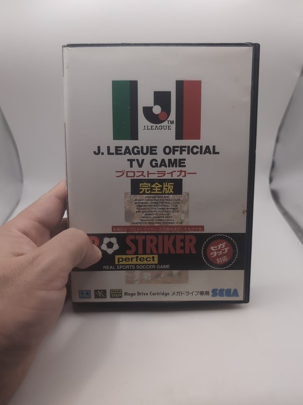 Japanese J-League Pro Striker Sega Mega Drive