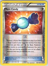 Rare Candy 135/160 Uncommon Primal Clash Pokemon Reverse Holo NM