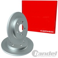 2X Herth+Buss Bremsscheiben 273Mm Voll Vorne Passend FÜR Daihatsu Terios