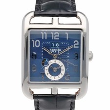 Hermes Cape Cod GMT Watch Stainless Steel CD6.910 Automatic Men's Used