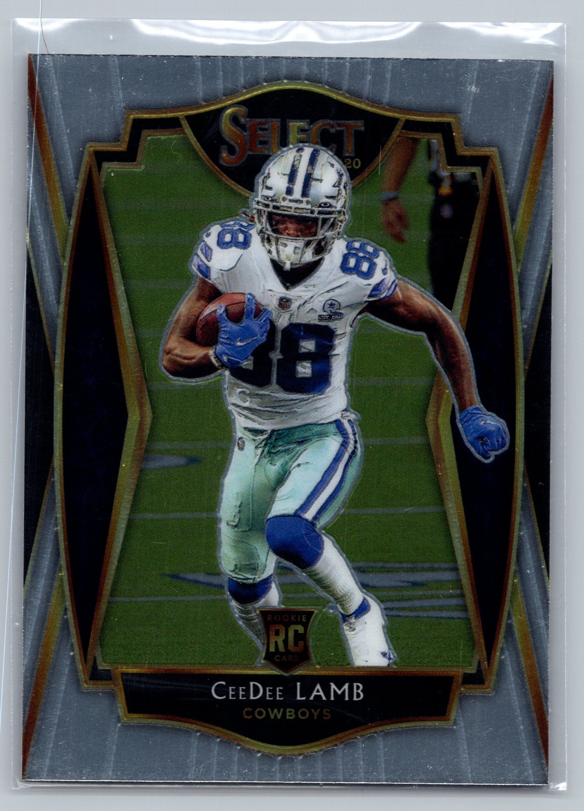 2020 Panini Select #157 CeeDee Lamb ROOKIE Dallas Cowboys Oklahoma Sooners