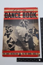 ARTHUR MURRAY DANCE BOOK 1941 VINTAGE PICTURE INSTRUCTION ANTIQUE