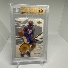 BGS 9.5 - Kobe Bryant Cutting Edge Jerseys /100 GEM MINT
