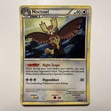 Pokémon Noctowl HGSS06 Hgss 2010 Black Star Promo Holo LP on eBay